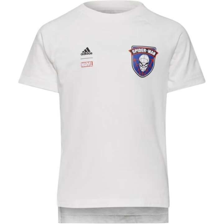 Adidas Adidas T Shirt Marvel Spider Man Collaboration White Children Aged 3 7 Years Old