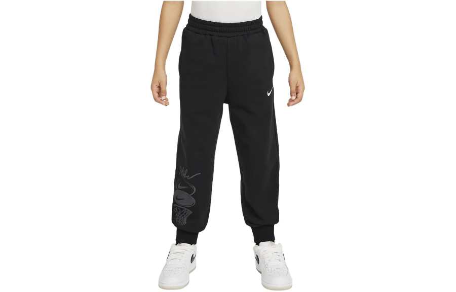 Nike Nike Knitted Sweatpants Culture Of Basketball Black Kids'