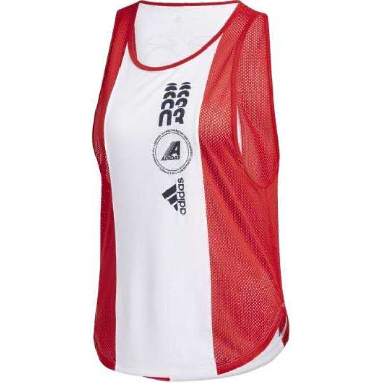 Adidas Adidas Moto Climacool Sport Vests Women's White/Scarlet