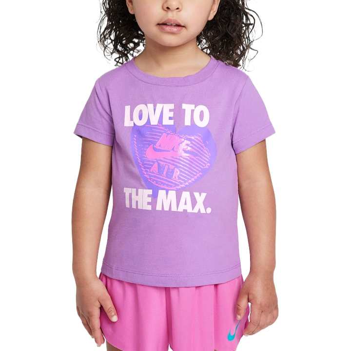 Nike Nike Air T Shirt Fuchsia Infant And Toddler