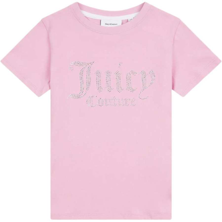 Juicy Couture Kids T Shirts Crew Neck Moderate