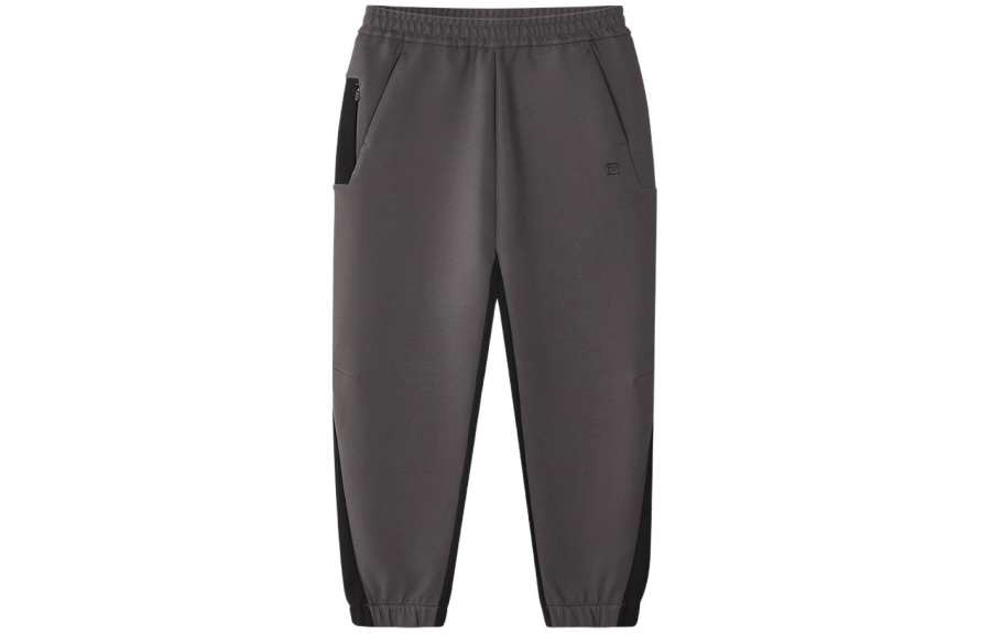 FILA KIDS Knitted Sweatpants Tile Gray Teenagers