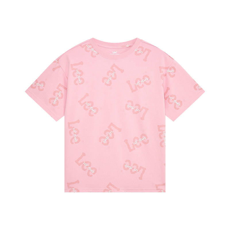 LEE KIDS T Shirts Crew Neck Moderate