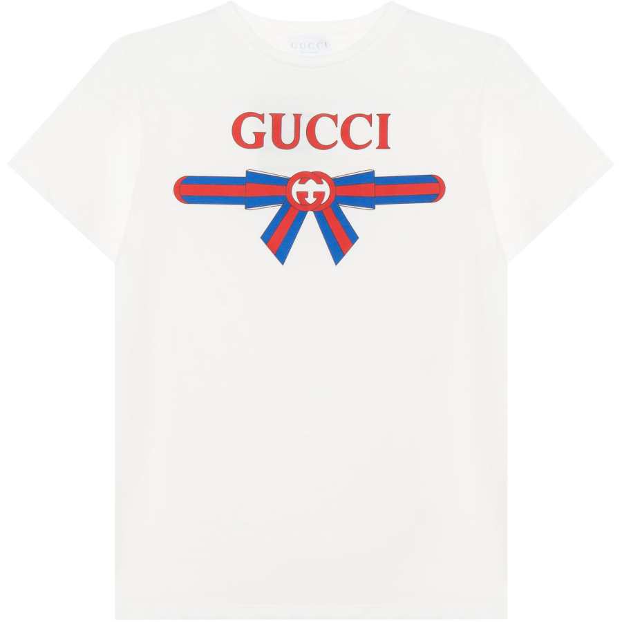 GUCCI T Shirt SS225 White Kids'