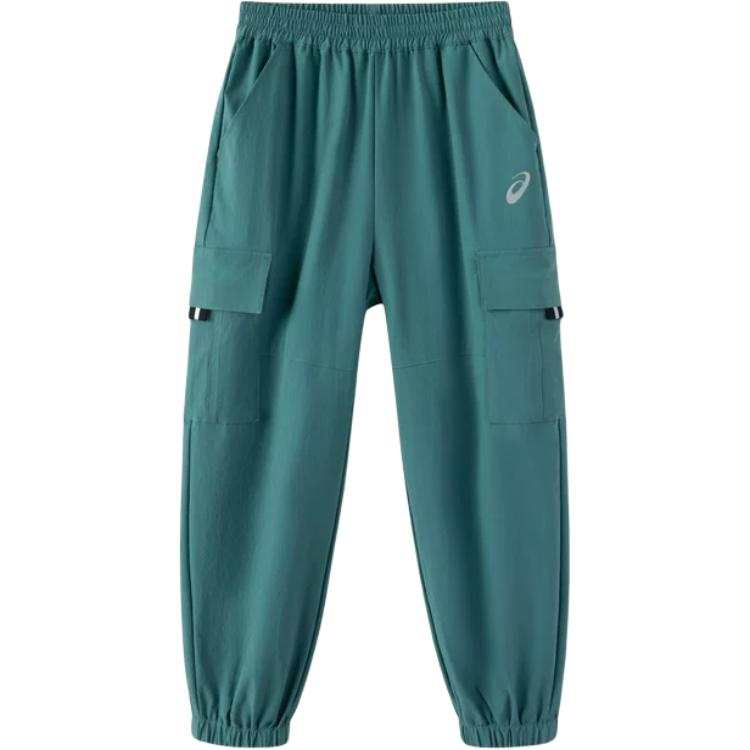 Asics Knitted Sweatpants Urban Trendy Green Teenagers