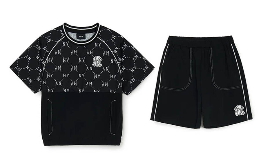 MLB Casual Sportswear MONOGRAM Image Color Children Aged 3 7 Years Old