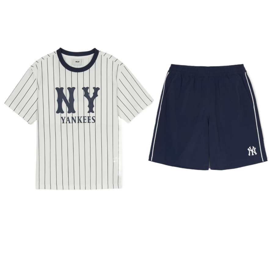 MLB Casual Sportswear New York Yankees Marine Blue Children Aged 3 7 Years Old