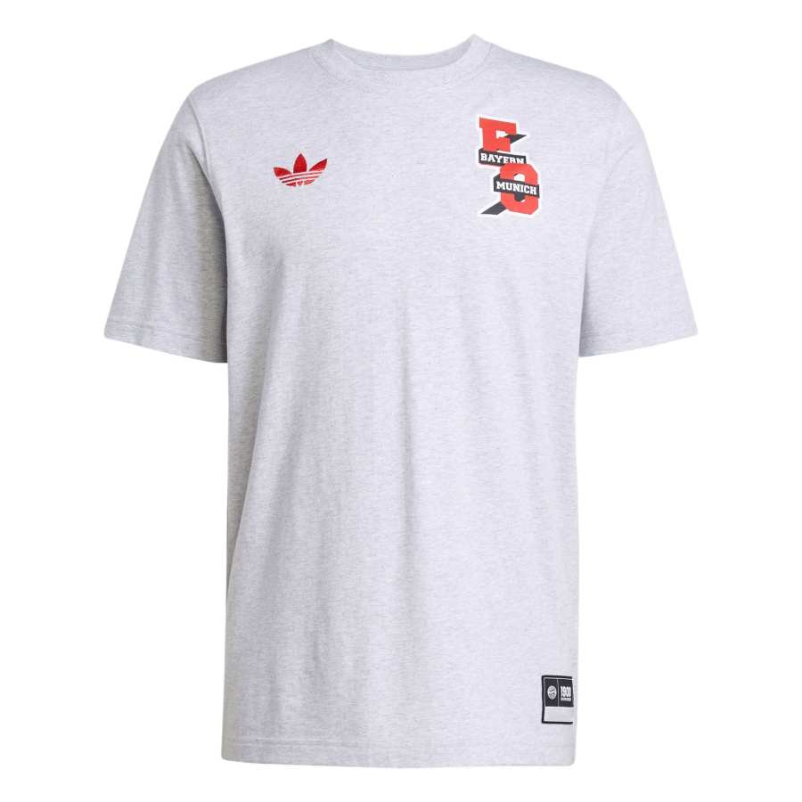 Adidas Originals VRCT T Shirt Men's Light Gray Heather Flower