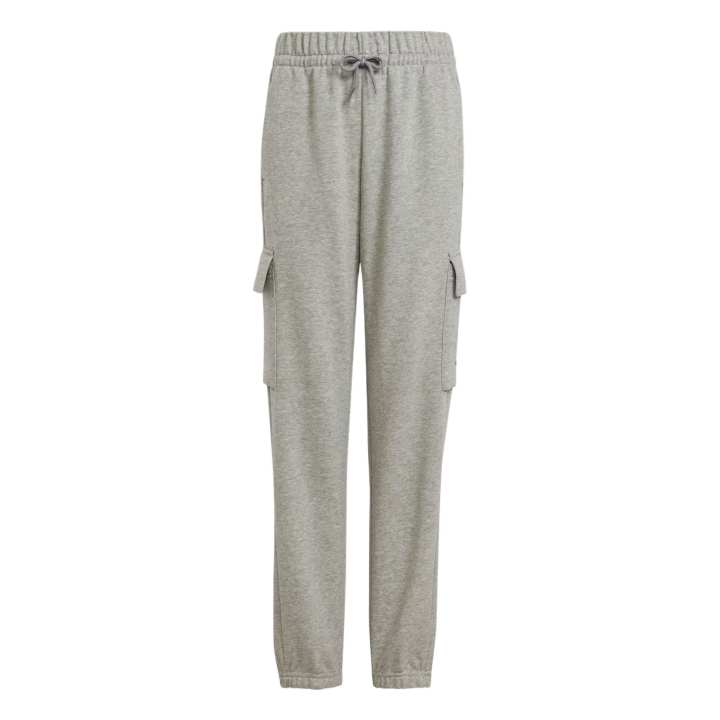 Adidas Adidas Knitted Sweatpants ESSENTIALS Medium Gray Mixed Color/Black Teenagers