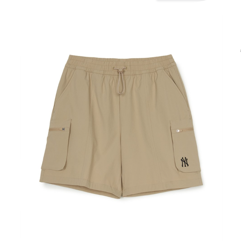 MLB Gofcore New York Yankees Cargo Shorts Women's Sand Yellow