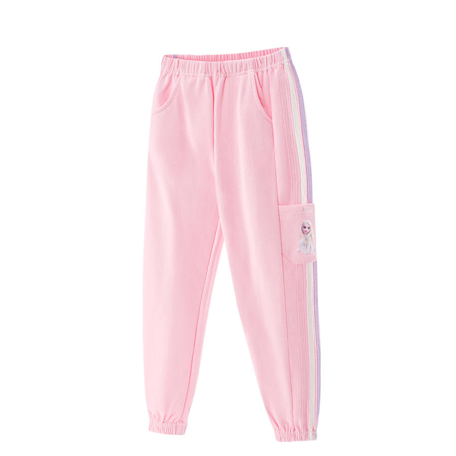 Disney Casual Pants Frozen Pink Children Aged 3 7 Years Old