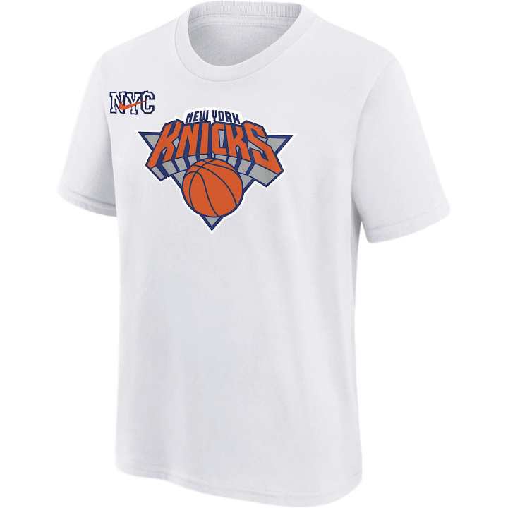 Nike Nike x NBA New York Knicks T Shirt FW24 White Teenagers