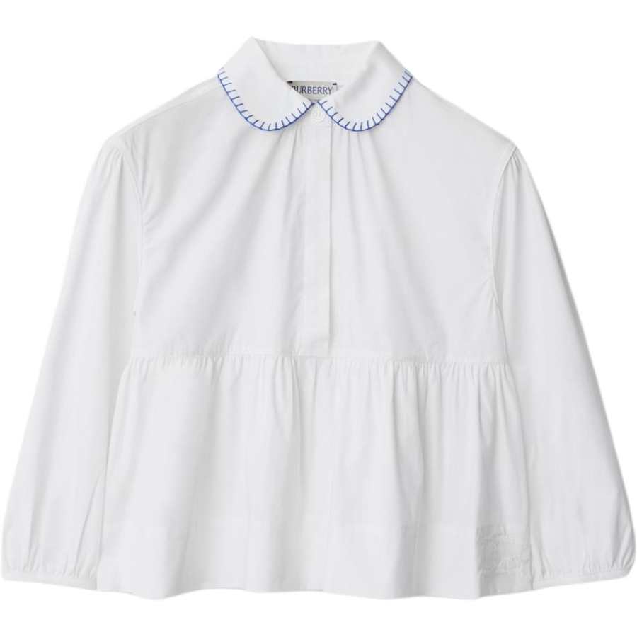 Burberry Shirt SS24 White Kids'