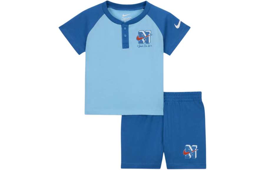 Nike Nike Kids Matching Sets Sportswear Next Gen Blue Infant And Toddler