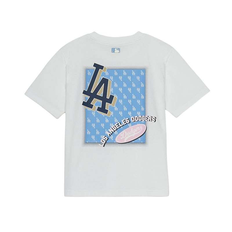 MLB KIDS Los Angeles Dodgers T Shirt SS25 White Kids'