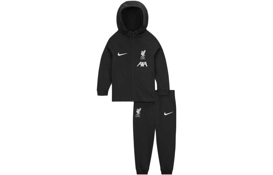 Nike Nike Kids Matching Sets Dri Fit Liverpool Soccer Ball Club Black Infant And Toddler