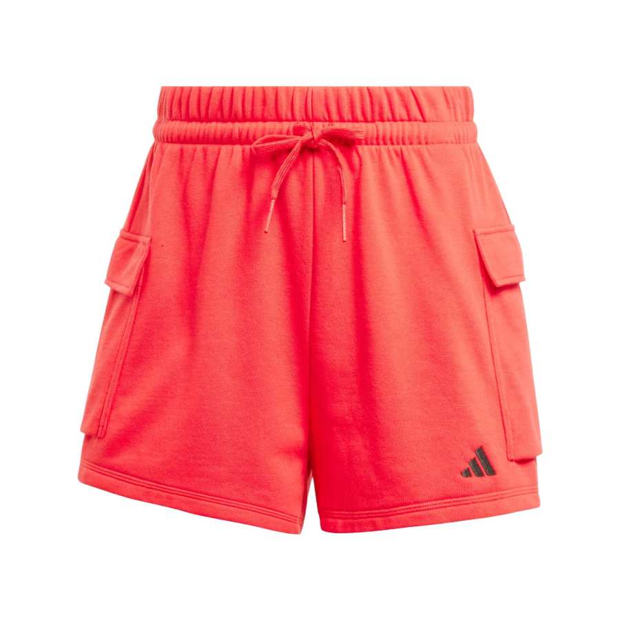 Adidas Adidas Sportswear ESSENTIALS FW24 Cargo Shorts Women's Pure Gemstone Red/Black