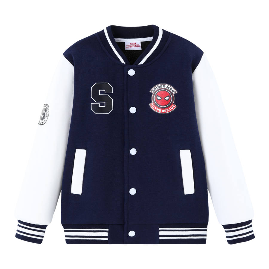 Disney Baseball Jacket Spider Man Children Aged 3 7 Years Old