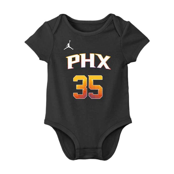 Jordan Jordan Crawlers FW/AW24 Kevin Durant Phoenix Suns Black Infant And Toddler