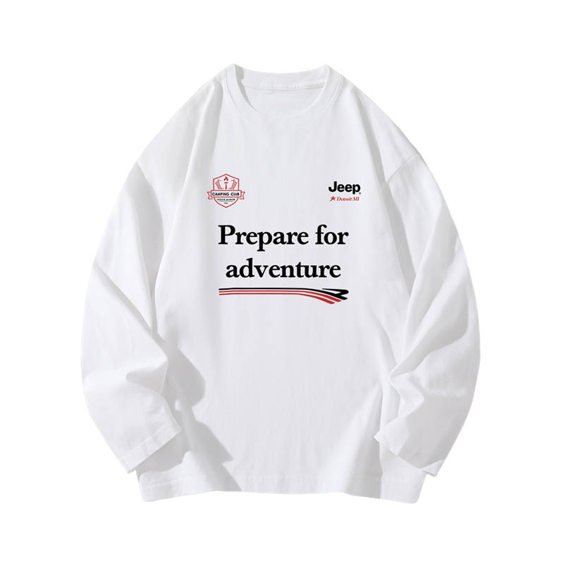 Jeep Grade School T Shirts Crew Neck Moderate
