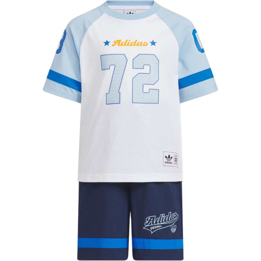 Adidas Originals Casual Sportswear White/Dark Indigo Children Aged 3 7 Years Old