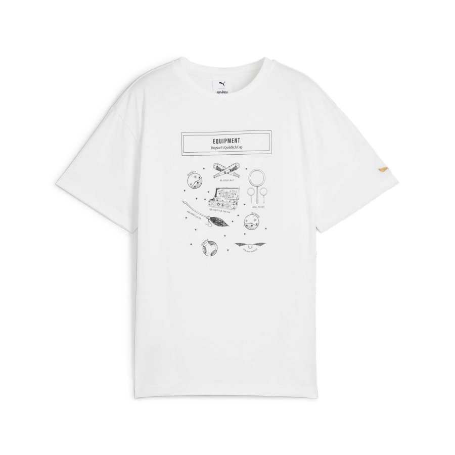 PUMA Grade School T Shirts Crew Neck Moderate