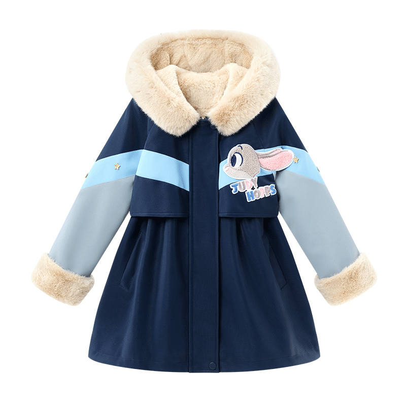 Disney Parka Coat Navy Blue Kids'