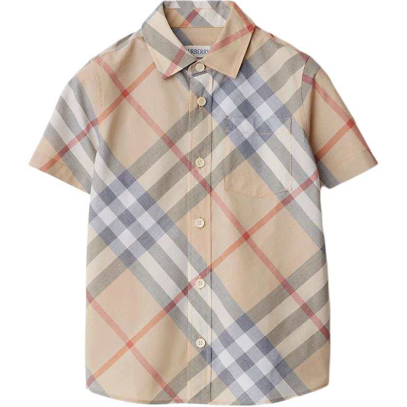 Burberry Shirt SS24 Light Stone Kids'