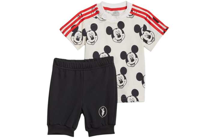 Adidas Adidas Kids Matching Sets White/Black/Bright Red/Black Infant And Toddler