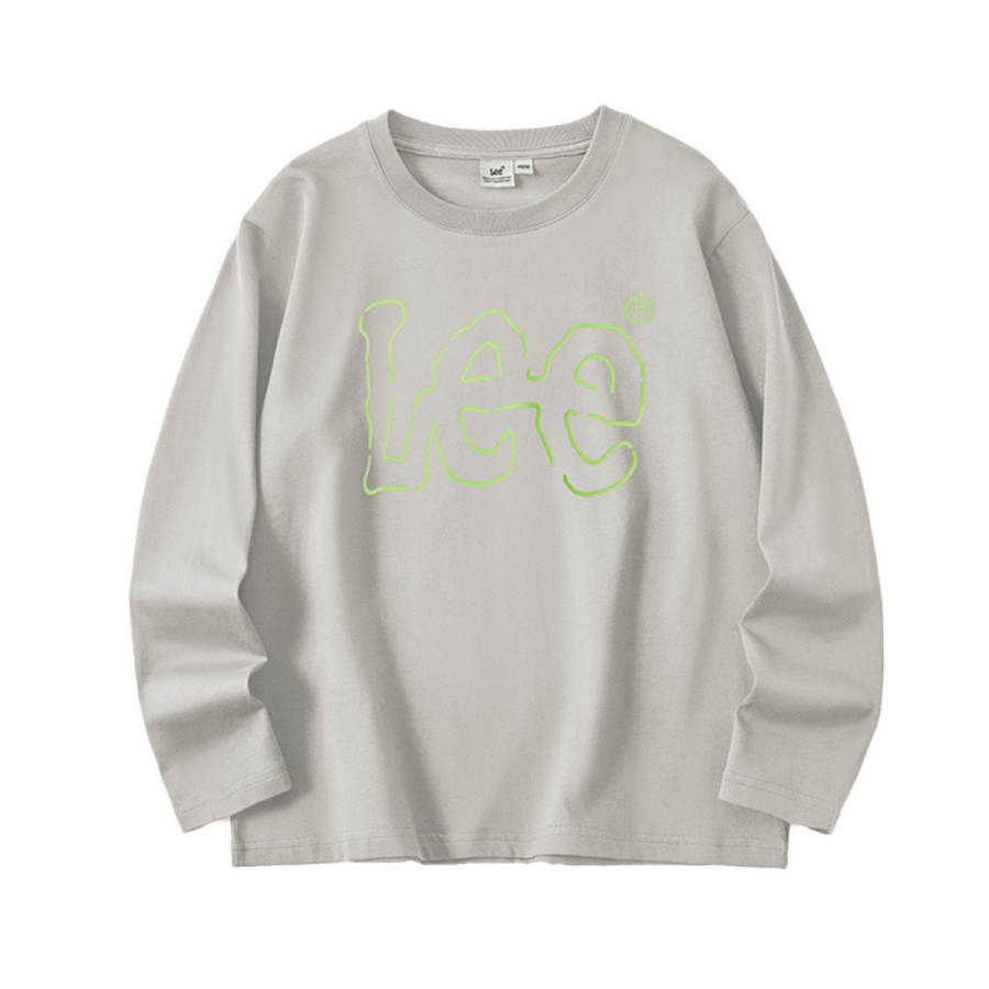 LEE KIDS T Shirt Light Gray Unisex
