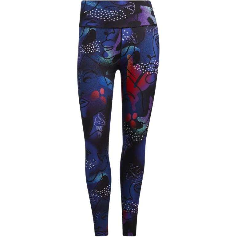 Adidas Adidas Treino Sports Pants Women's Blue Black