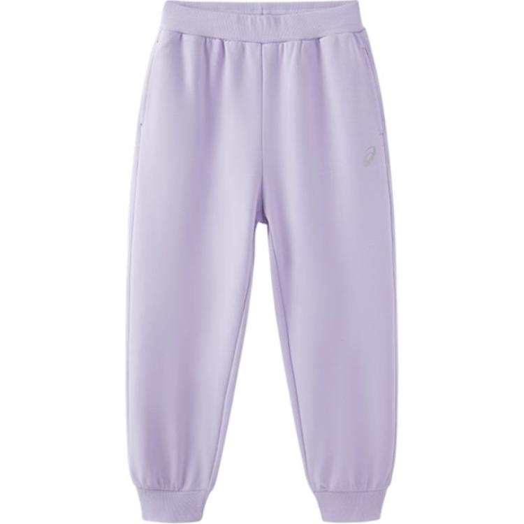 ASICS Knitted Sweatpants Purple Teenagers