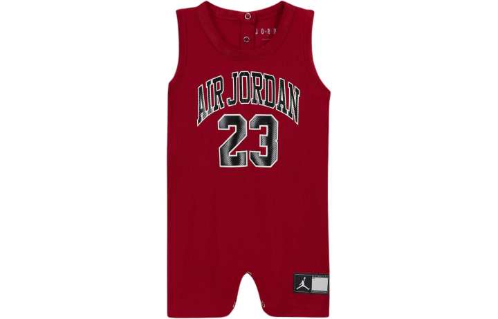 Jordan Jordan Jumpsuit Baby 12 24M Jersey Romper Gym Red Infant And Toddler