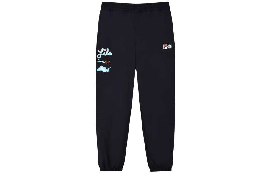 FILA KIDS Knitted Sweatpants Marine Blue Teenagers