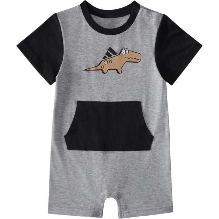 Adidas Adidas Jumpsuit Gray Infant And Toddler