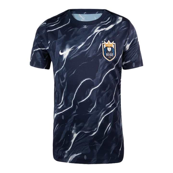 Nike Nike NWSL T Shirt Summit White/Black Blue Teenagers