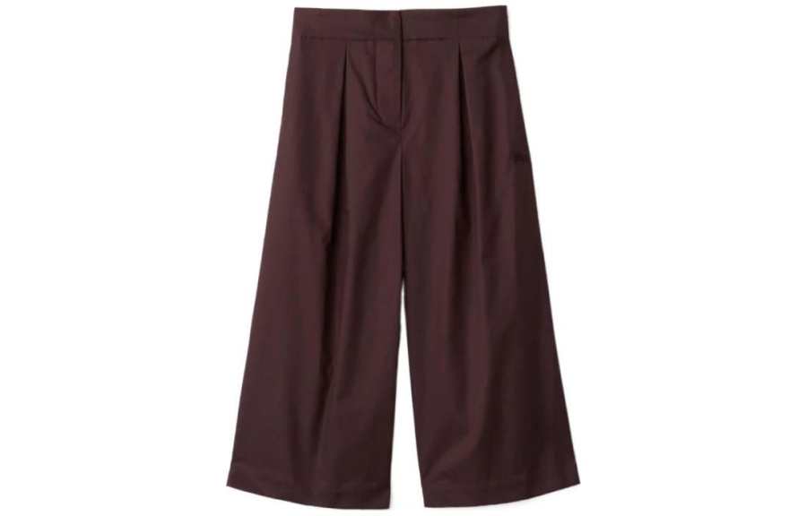 Burberry Full Length Pants Red Infant And Toddler