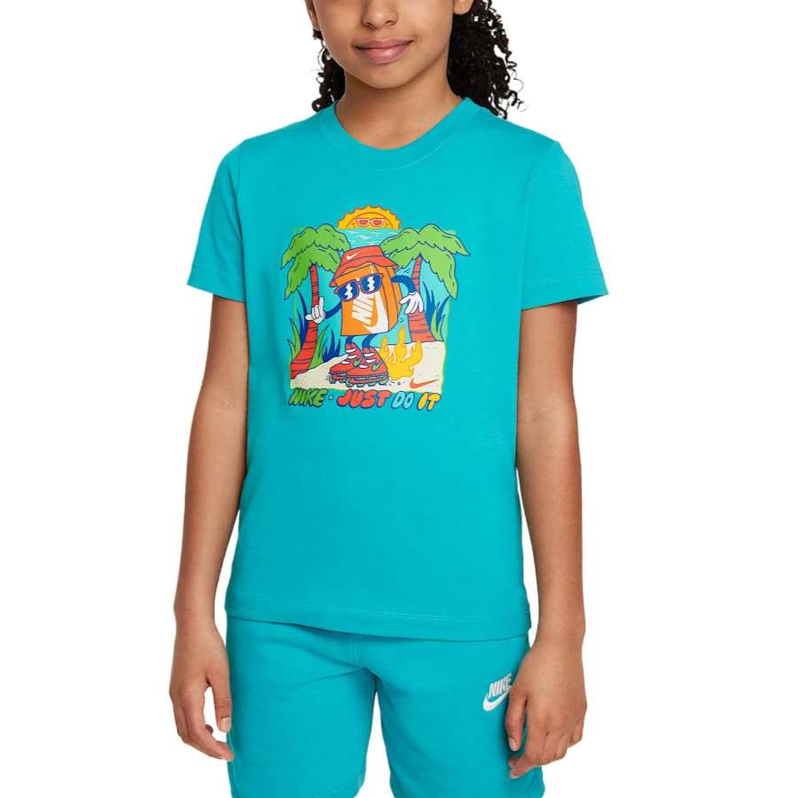 Nike Nike Sportswear T Shirt Dust Flying Cactus Kids'
