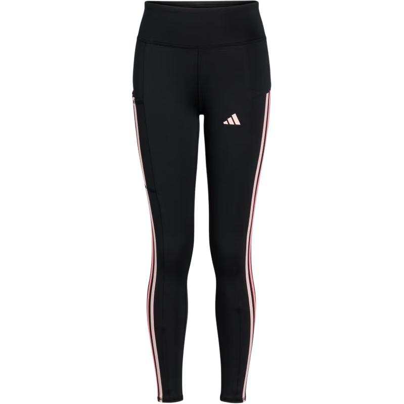 Adidas Adidas Aeroready 3 Stripes Cellphone Pocket Leggings Kids' Black