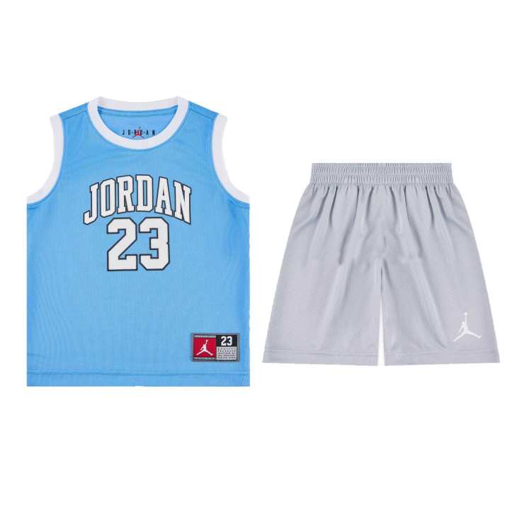 Jordan Jordan Casual Sportswear 23 Wolf Gray Children Aged 3 7 Years Old
