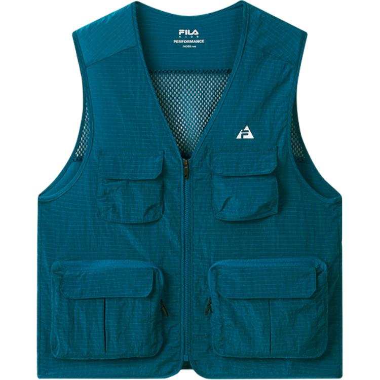 FILA KIDS Vest Mony Blue Teenagers