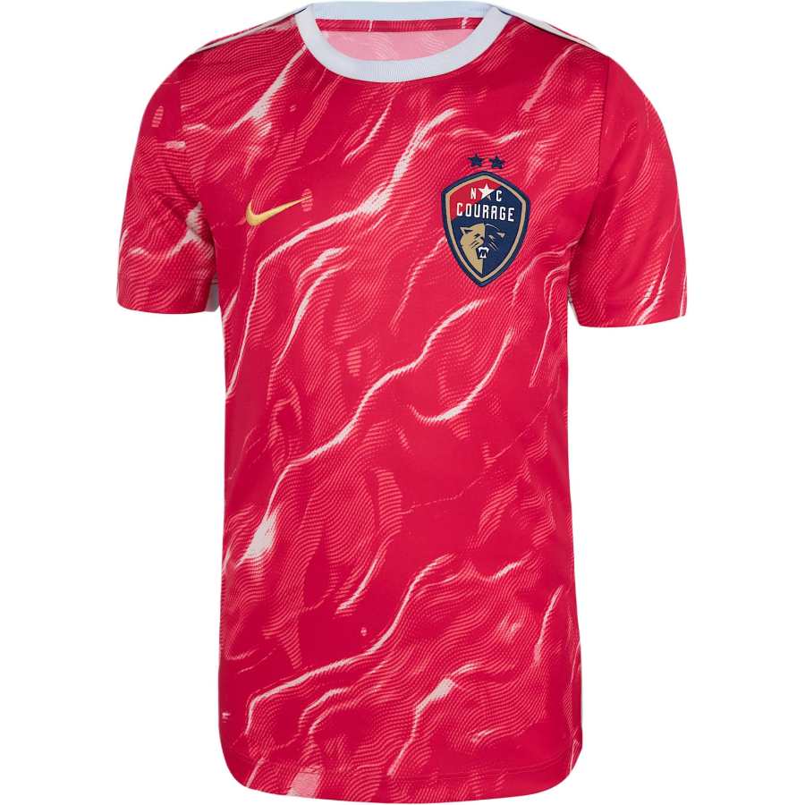 Nike Nike NWSL T Shirt North Carolina Courage 2025 Blue Tone/Berry Teenagers