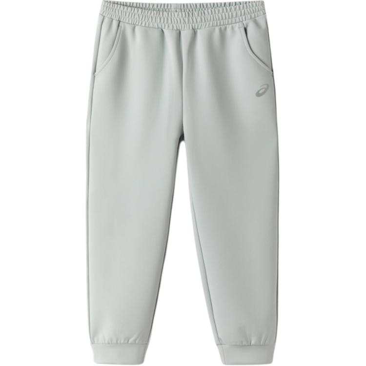 ASICS Knitted Sweatpants Sports Performance Gray Teenagers