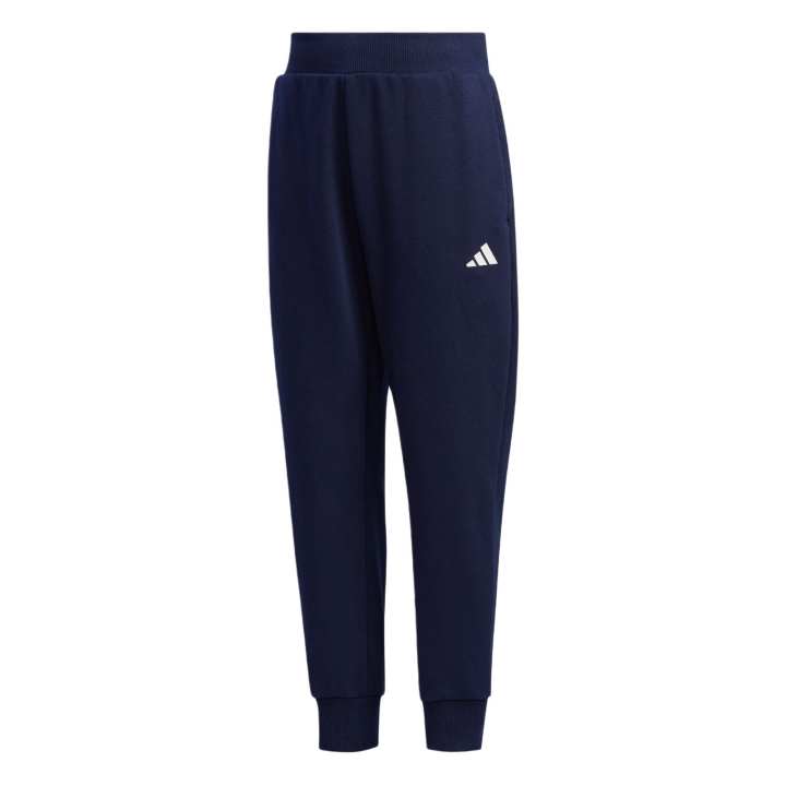 Adidas Adidas Knitted Sweatpants Navy Blue Children Aged 3 7 Years Old