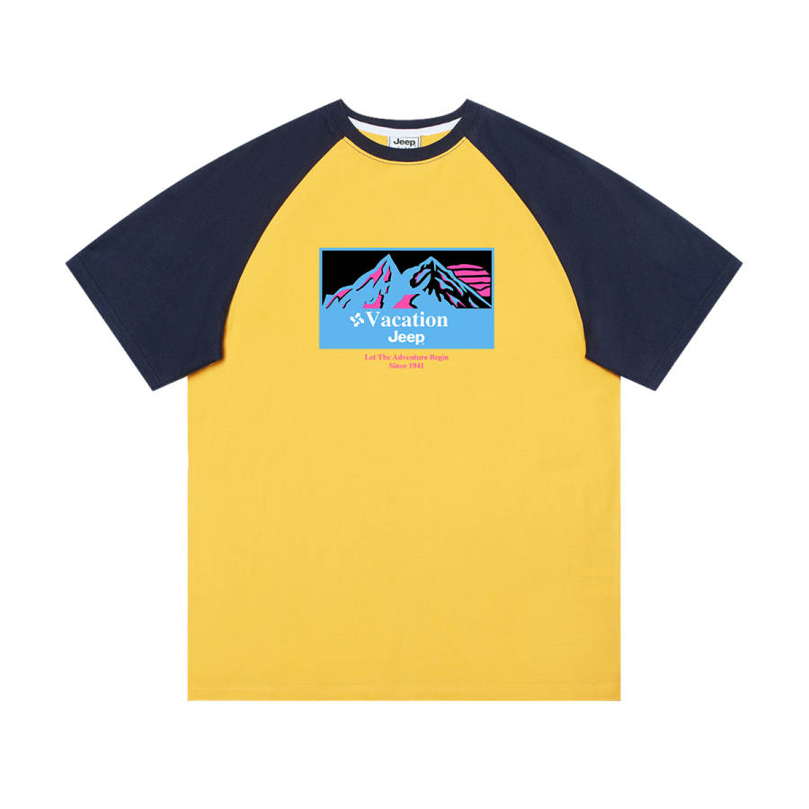 Jeep Grade School T Shirts Crew Neck Moderate