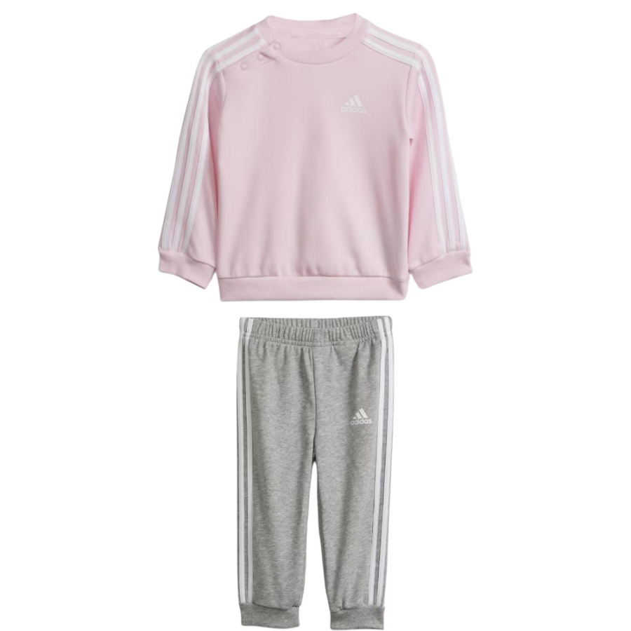 Adidas Adidas Kids Matching Sets Essential Transparent Pink/White Infant And Toddler