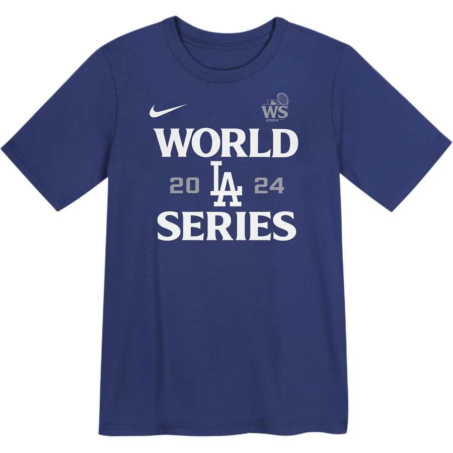 Nike Nike x MLB Los Angeles Dodgers FW24 T Shirt Royal Blue Teenagers