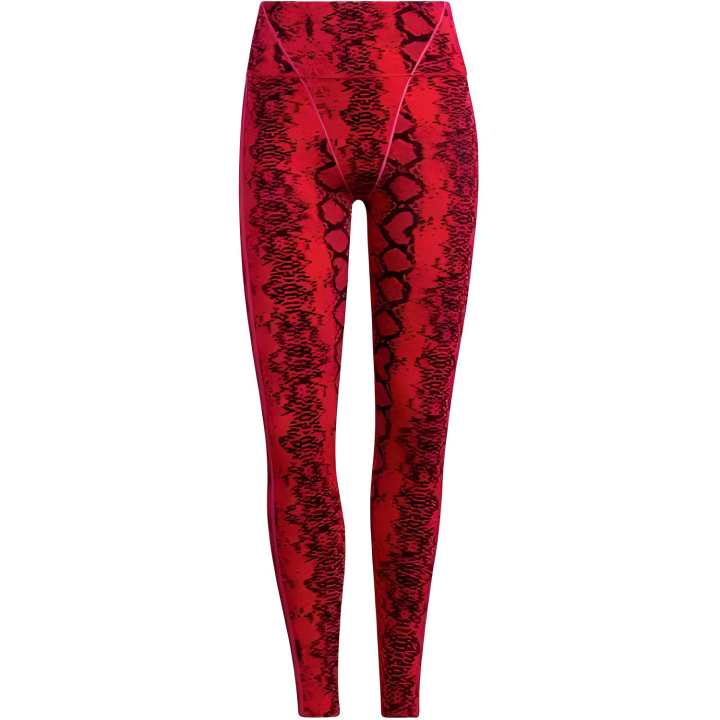 Adidas Adidas Ivy Park Allover Print Tights Red/Black