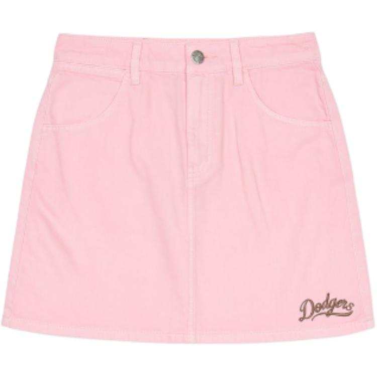 MLB MLB Denim Short Skirts Women's Pink