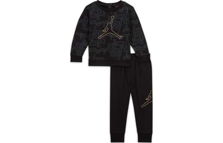 Jordan Jordan Kids Matching Sets Flight Black Infant And Toddler